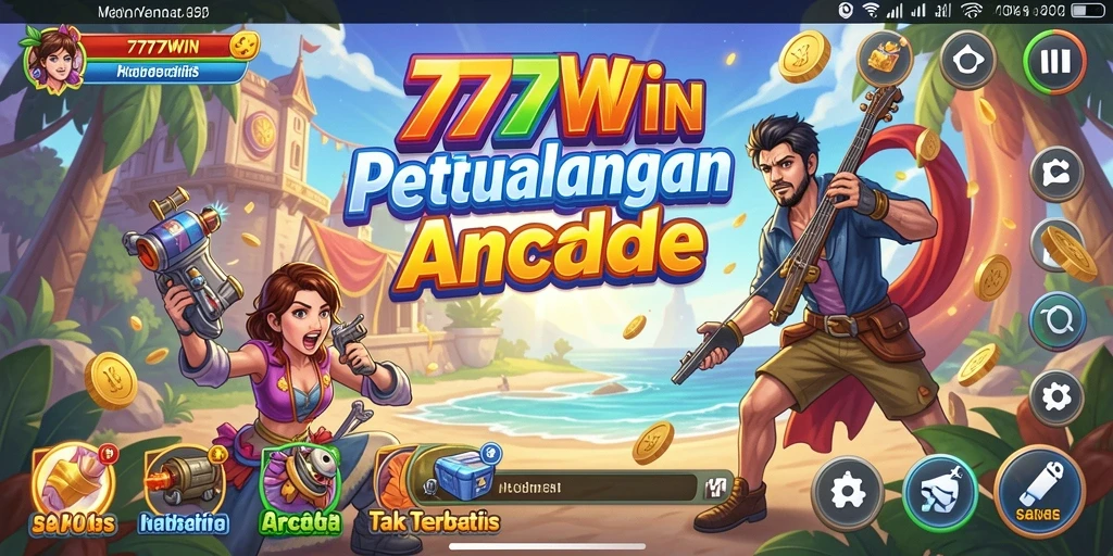Tampilan gameplay <strong>777WIN</strong> yang menantang dan seru dengan berbagai level.
