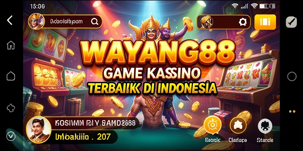 Gameplay seru dan mendebarkan dari WAYANG88 di kasino virtual.